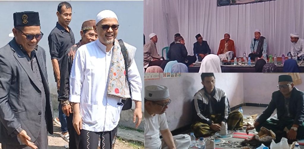 Masyarakat Kampung Cimalaka, RT 001/RW 006, Desa Wanaraja, Kecamatan Wanaraja, Kabupaten Garut, menggelar peletakan batu pertama pembangunan Masjid Baitussurur, Kamis (30/7/2026).